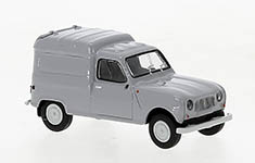 101-14755 - H0 - Renault R4 Fourgonnette grau, 1961